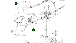 Жгут проводов 423-06-42223 Komatsu