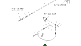 Кабель 195-43-45421 Komatsu
