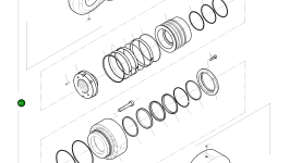 Гидроцилиндр 992 040 40 Komatsu