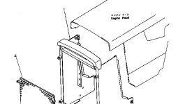 Защитный кожух 135-54-31511 Komatsu