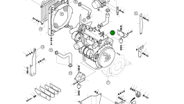 Двигатель 2201-9072 Komatsu