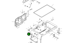 Капот 10S-54-21215 Komatsu