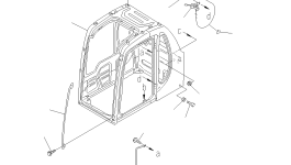 Кабель 20Y-54-35996 Komatsu