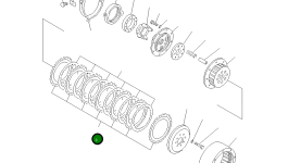 Диск 104-22-33321 Komatsu