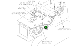 Жгут проводов 104-06-41133 Komatsu