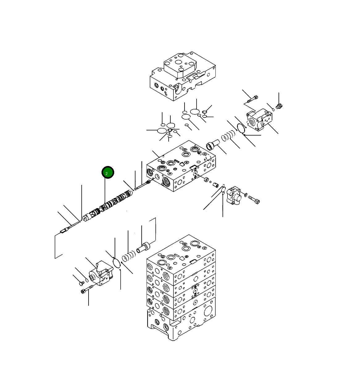 Золотник 723-46-25910 Komatsu