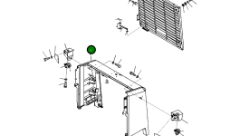 Защитный кожух 425-54-41331 Komatsu