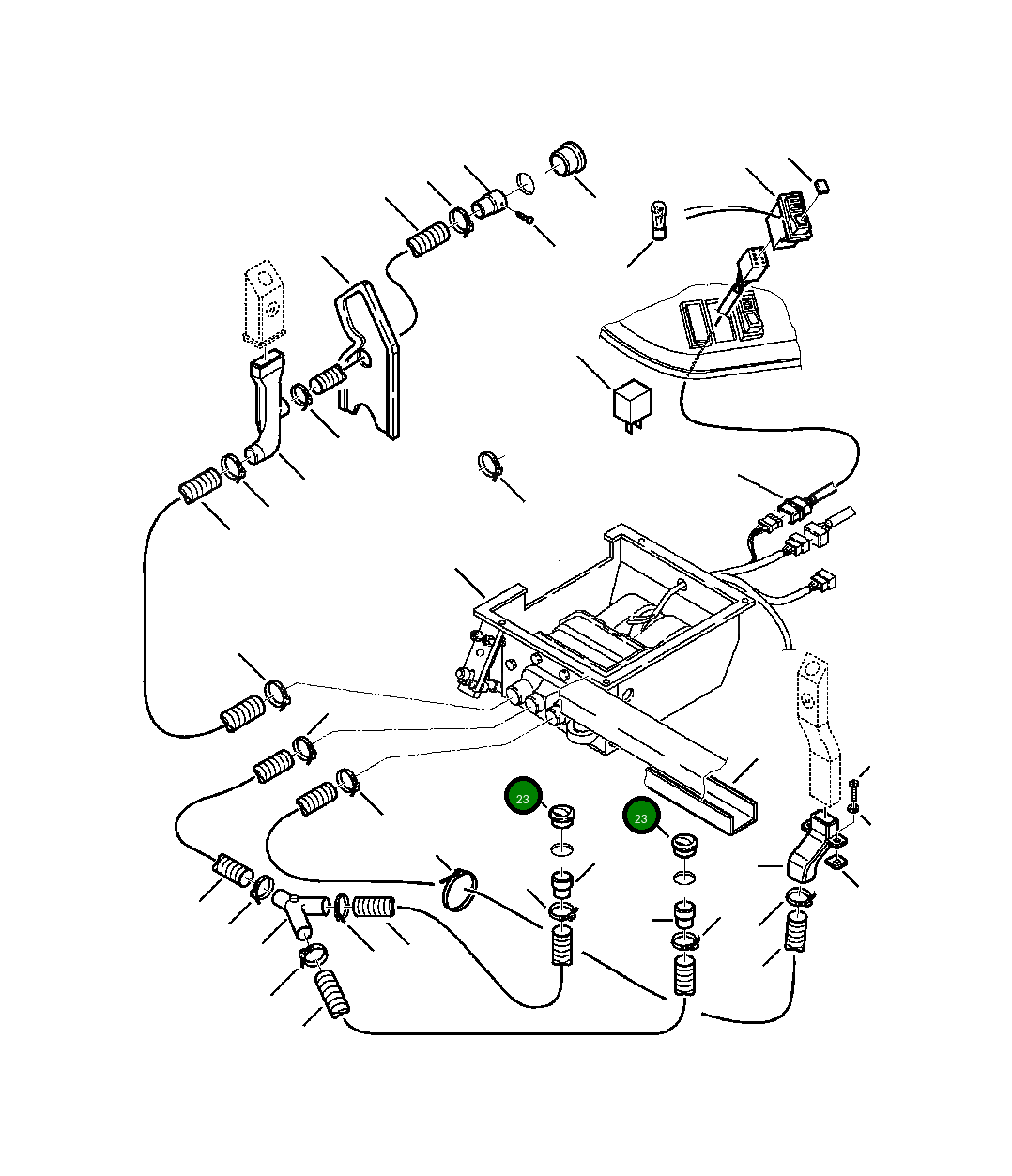 Заглушка 880011031 Komatsu