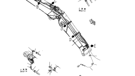 Блок 207966KH20 Komatsu