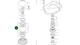 Диск 235-70-45430 Komatsu
