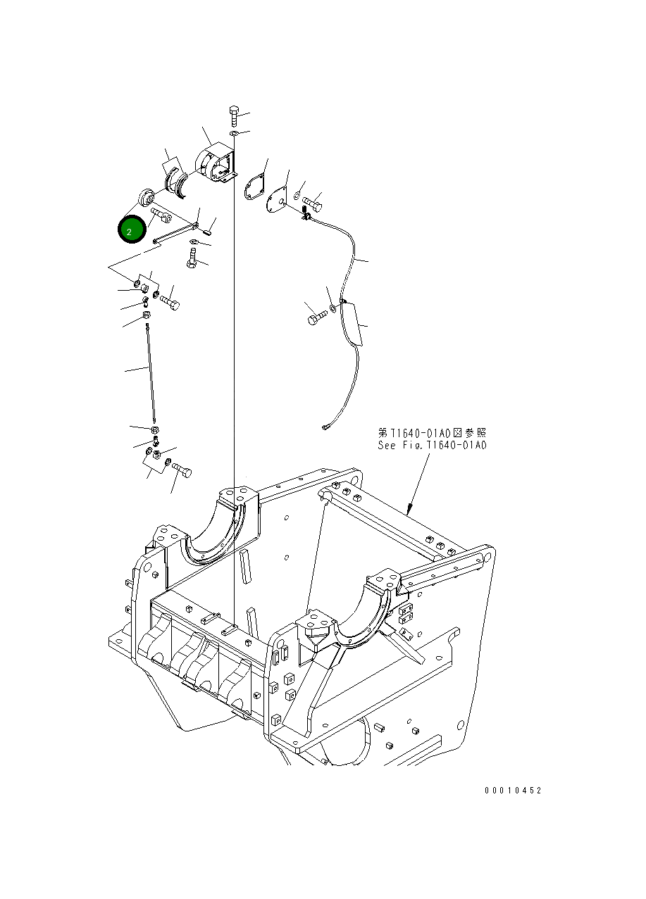 Датчик 7861-93-8100 Komatsu