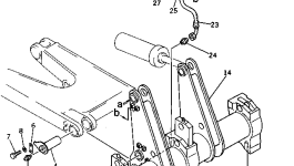 Втулка 198-78-11210 Komatsu