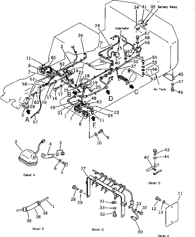 Сигнал 20G-06-19691 Komatsu