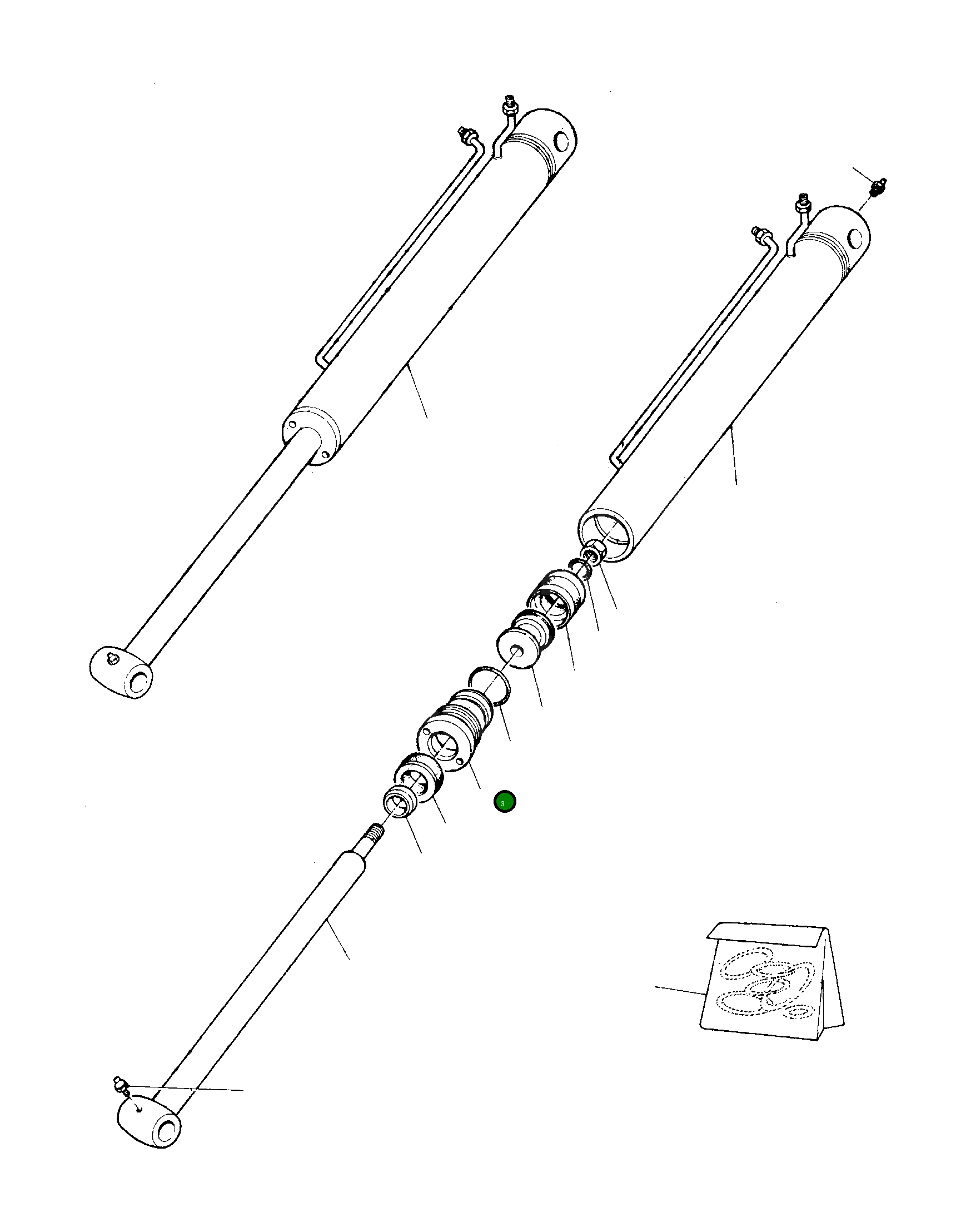 Головка блока цилиндров UE3050041 Komatsu