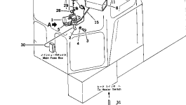 Выключатель 232-807-6640 Komatsu