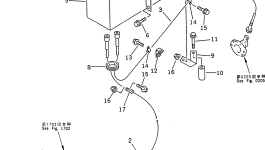 Кабель 42A-Z21-1150 Komatsu