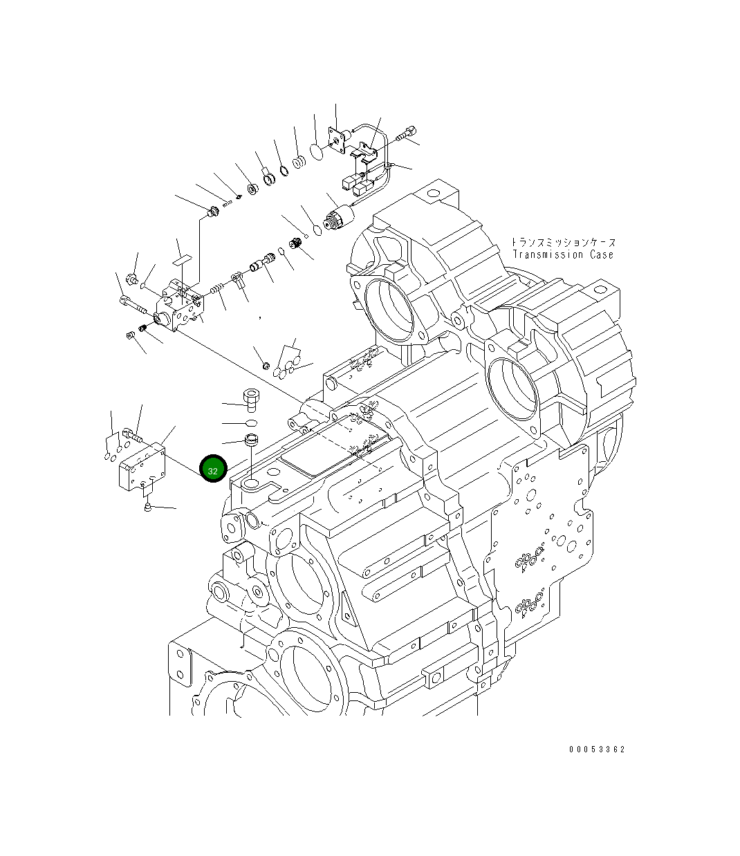 Дроссель 714-12-35430 Komatsu