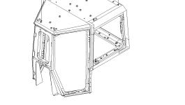 Кабина 198-Z11-7610 Komatsu