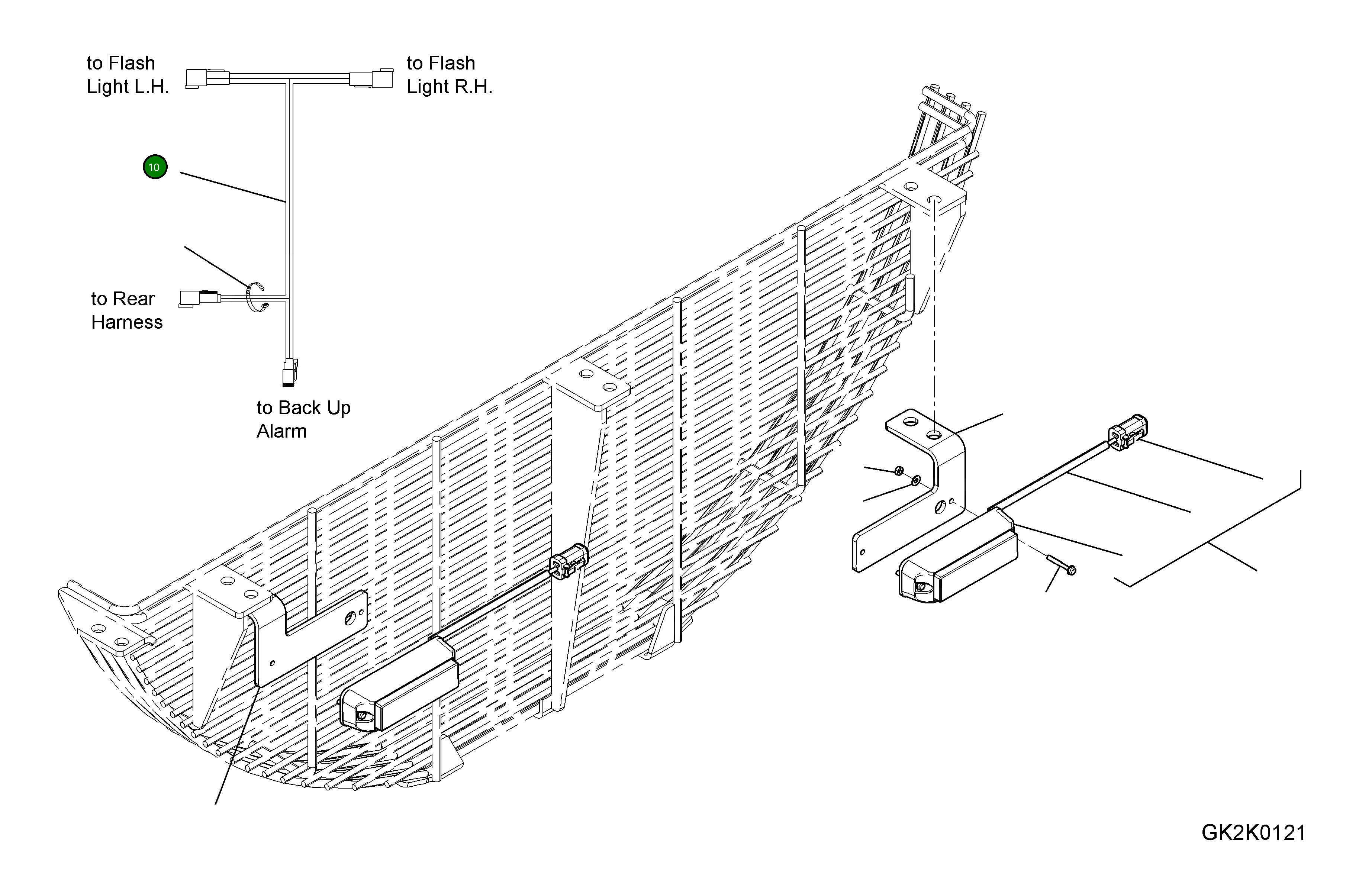 Жгут проводов 425-06-H2300 Komatsu
