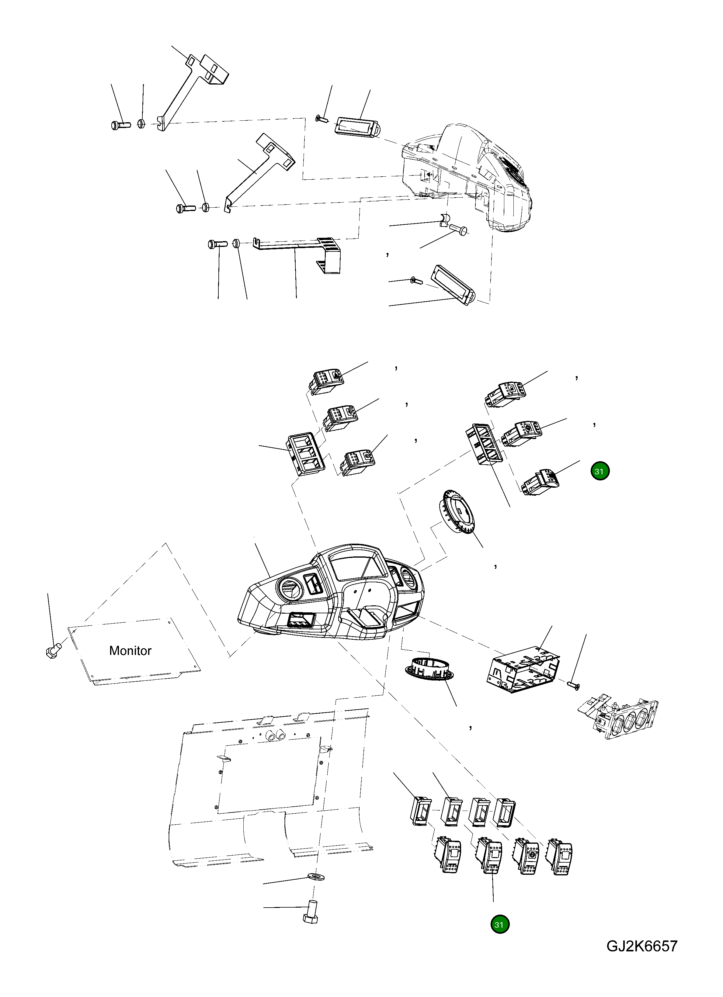 Глухая крышка 425-56-H0P36 Komatsu