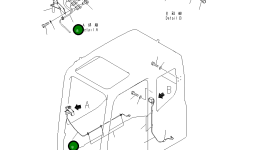 Жгут проводов 20Y-957-3420 Komatsu