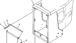 Пластина 135-A55-1120 Komatsu