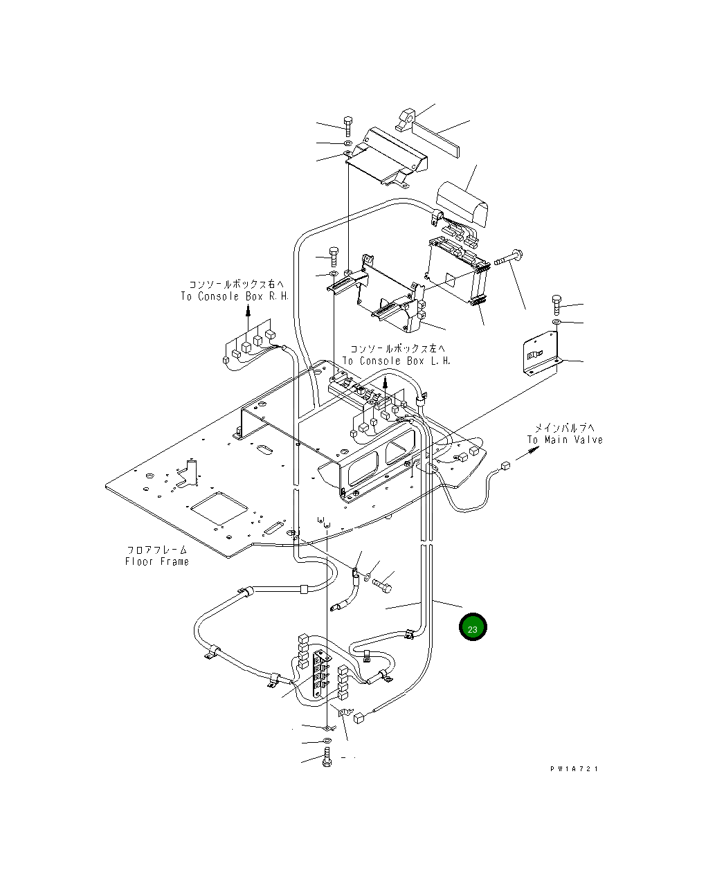 Жгут проводов 22U-06-22530 Komatsu