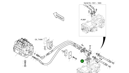 Блок проставочный K1016117 Komatsu