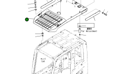 Защитный кожух 2A5-954-1331 Komatsu