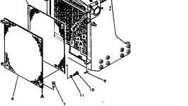 Защитный кожух 124-03-16120 Komatsu