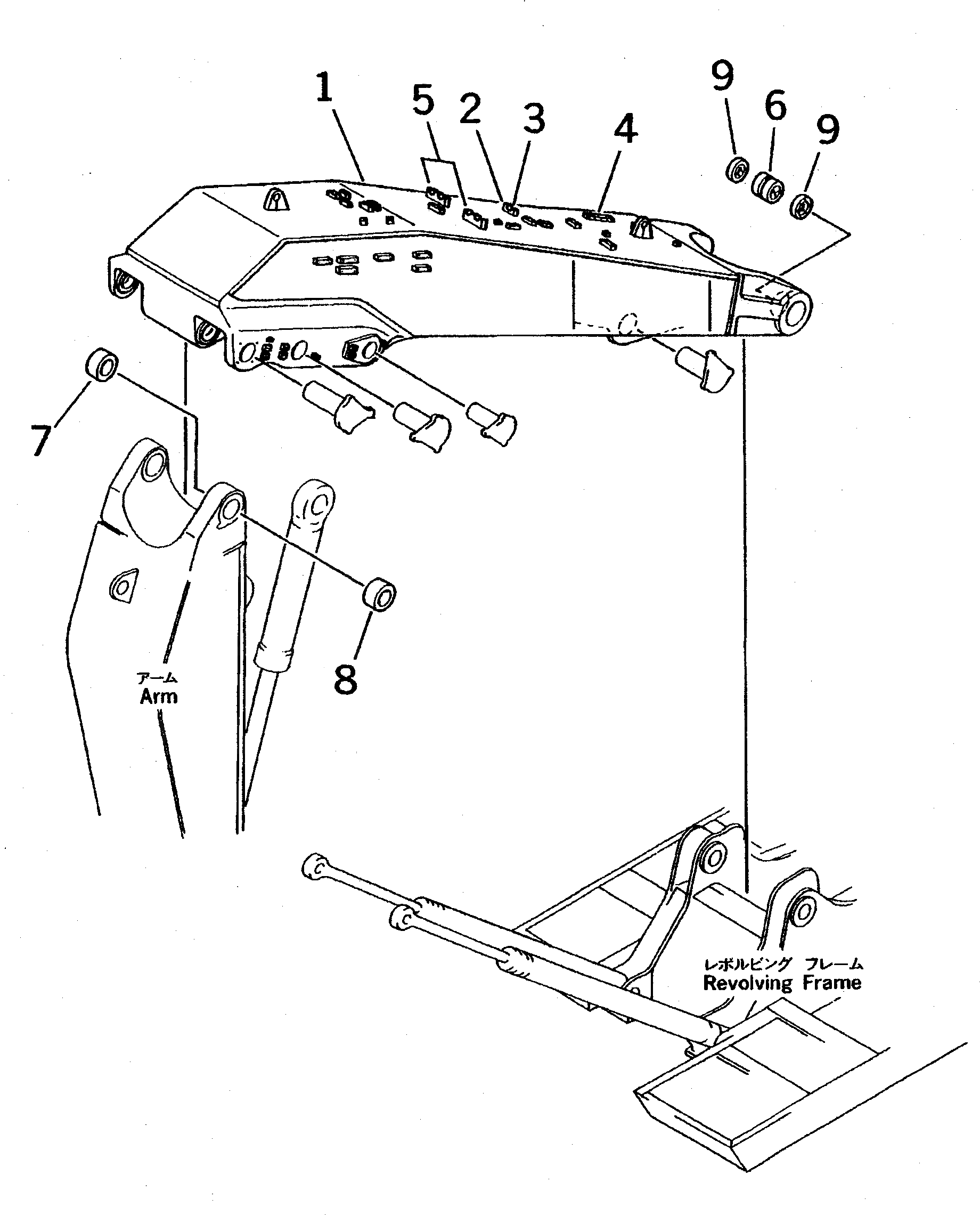 Втулка 209-72-51211 Komatsu