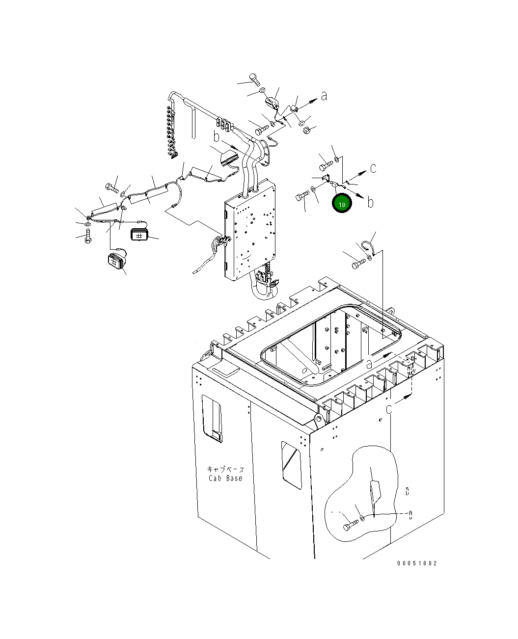 Выключатель 21T-06-32831 Komatsu