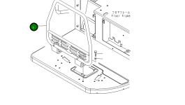 Защитный кожух 22L-54-24240 Komatsu