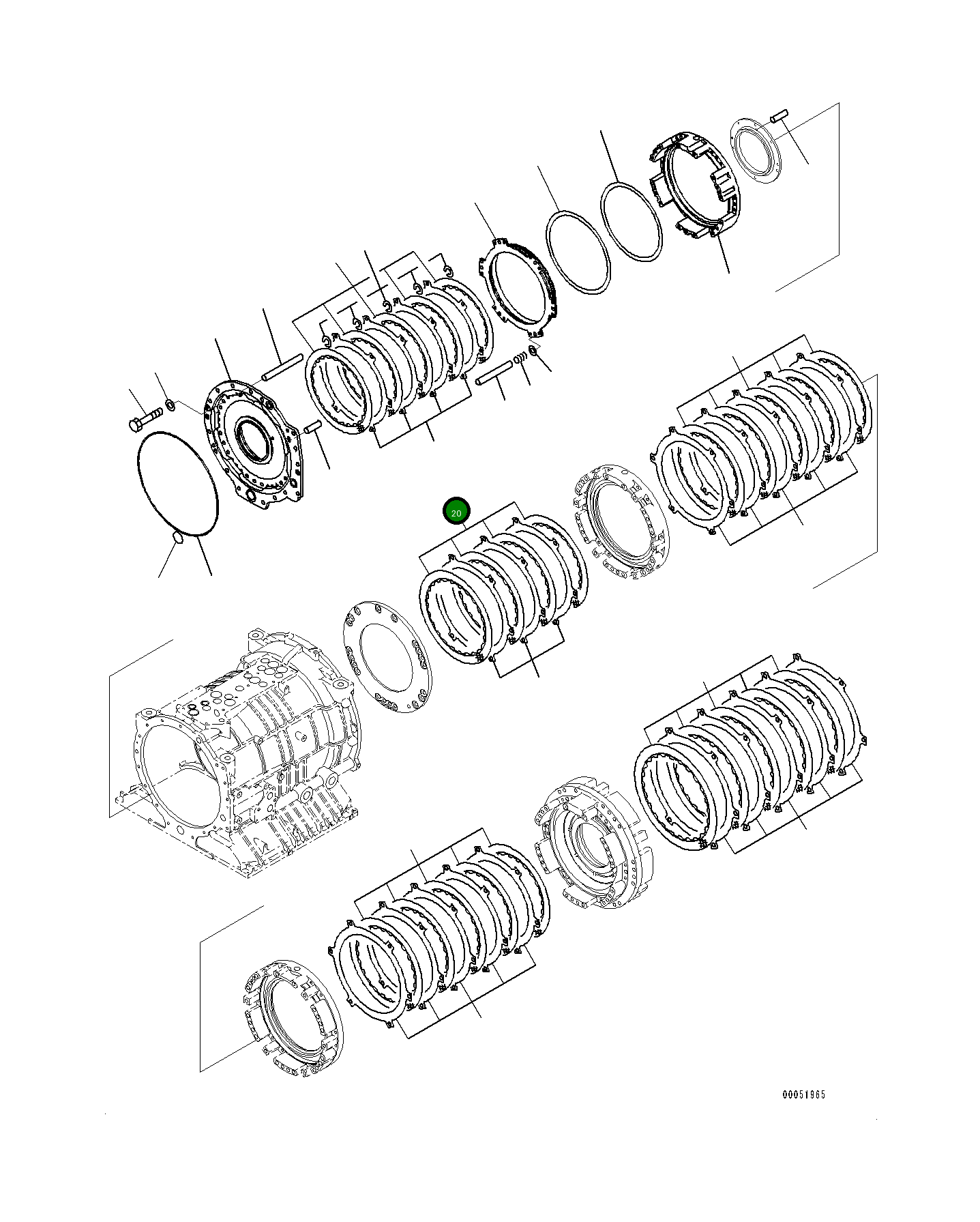 Диск 561-15-52811 Komatsu