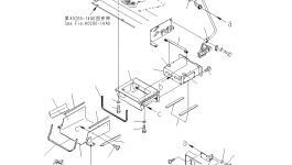 Жгут проводов 566-86-86220 Komatsu
