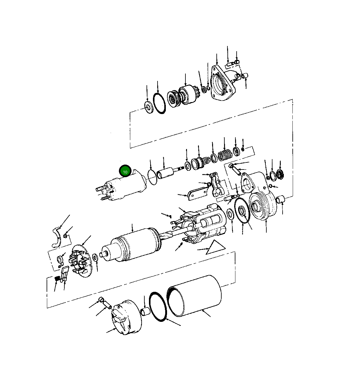 Выключатель 1266 798 H1 Komatsu