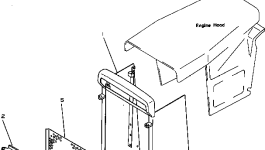 Защитный кожух 125-54-23110 Komatsu
