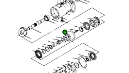 Блок цилиндра 126 513 Komatsu