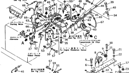 Кронштейн 566-06-6A110 Komatsu