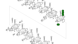 Блок в сборе – ход 1 4-01-90701 Komatsu