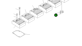Дефлектор сапуна CU3096430 Komatsu
