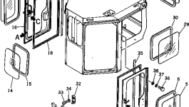 Пластина 198-911-1150 Komatsu