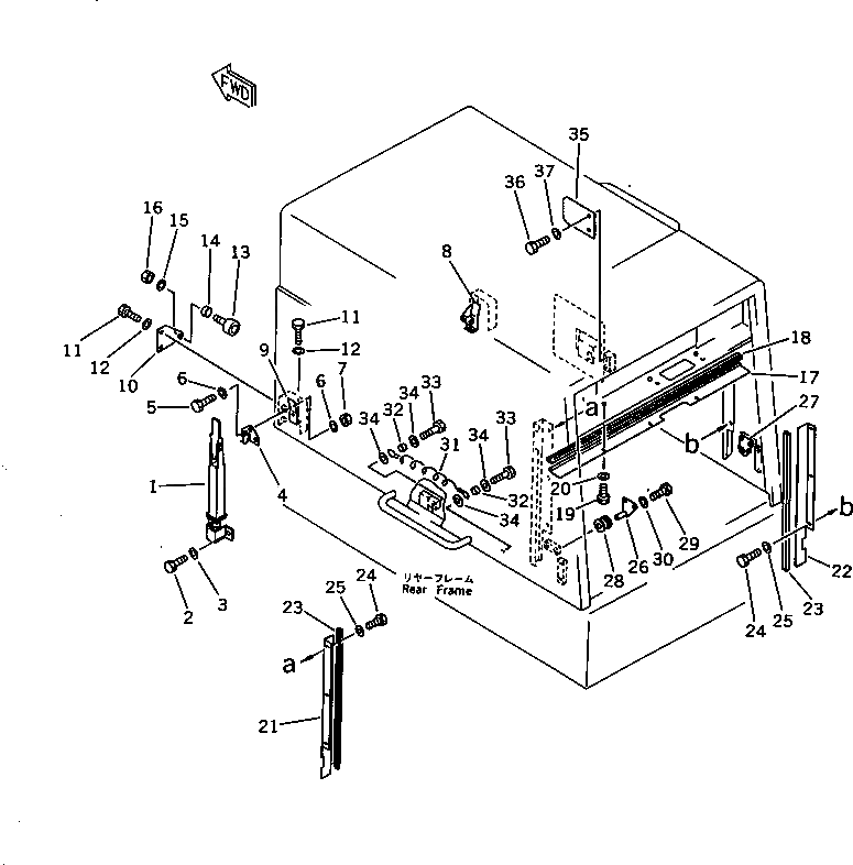 Кабель 423-54-11690 Komatsu