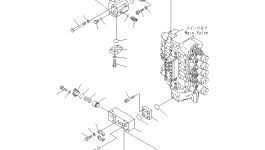 Блок 209-60-76331 Komatsu