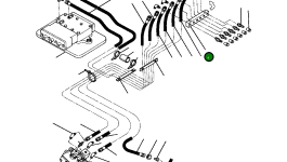 Блок соединительный 738 862 C1 Komatsu