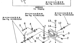 Блок 209-62-58850 Komatsu