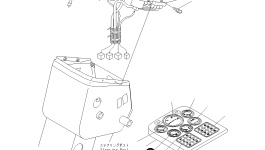 Индикатор 23B-06-45410 Komatsu