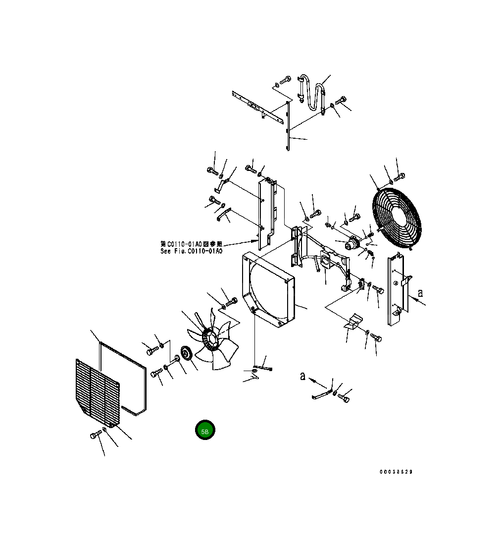 Бобышка 419-03-33231 Komatsu