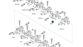 Блок в сборе – впуск K9004964 Komatsu