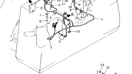 Жгут проводов 20G-06-K1351 Komatsu